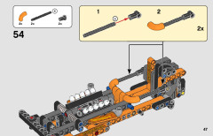 LEGO 42135 instructions page 47 – build guide
