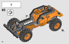 LEGO 42135 instructions page 70 – build guide