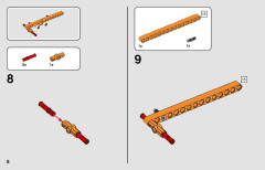 LEGO 42135 instructions page 8 – build guide