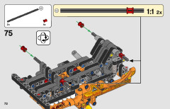 LEGO 42135 instructions page 72 – build guide