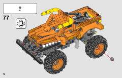 LEGO 42135 instructions page 74 – build guide