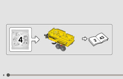 LEGO 42136 instructions page 2 – build guide
