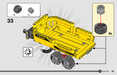 LEGO 42136 instructions page 43 – build guide