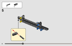 LEGO 42136 instructions page 8 – build guide