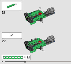 LEGO 42136 instructions page 18 – build guide