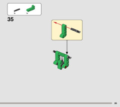 LEGO 42136 instructions page 25 – build guide