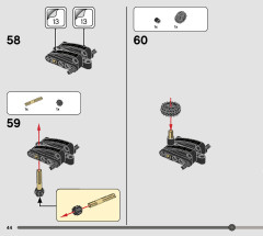 LEGO 42136 instructions page 44 – build guide