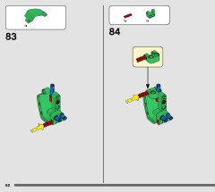 LEGO 42136 instructions page 62 – build guide