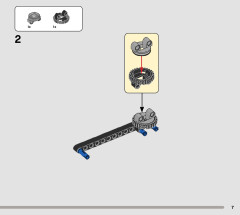 LEGO 42136 instructions page 7 – build guide