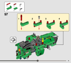 LEGO 42136 instructions page 71 – build guide