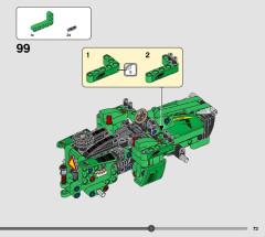 LEGO 42136 instructions page 73 – build guide