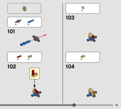 LEGO 42136 instructions page 75 – build guide