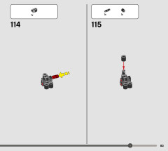 LEGO 42136 instructions page 83 – build guide
