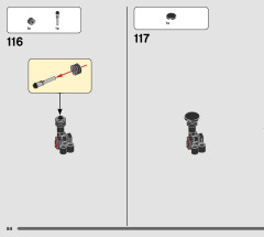 LEGO 42136 instructions page 84 – build guide