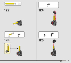 LEGO 42136 instructions page 87 – build guide