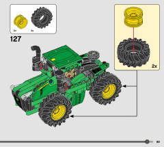 LEGO 42136 instructions page 89 – build guide