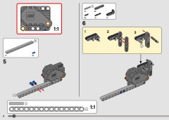 LEGO 42137 instructions page 6 – build guide