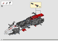 LEGO 42137 instructions page 62 – build guide