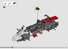 LEGO 42137 instructions page 65 – build guide