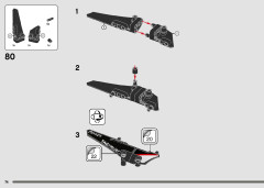 LEGO 42137 instructions page 74 – build guide