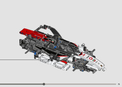 LEGO 42137 instructions page 75 – build guide