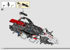 LEGO 42137 instructions page 76 – build guide