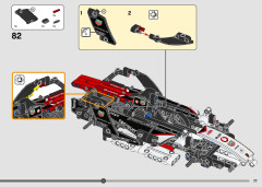 LEGO 42137 instructions page 77 – build guide