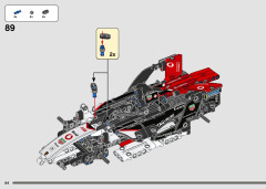 LEGO 42137 instructions page 84 – build guide