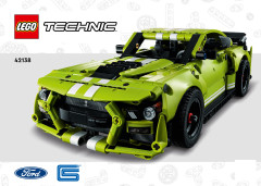 LEGO 42138 instructions page 1 – build guide