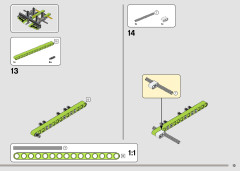 LEGO 42138 instructions page 13 – build guide