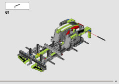 LEGO 42138 instructions page 45 – build guide