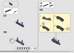 LEGO 42138 instructions page 75 – build guide