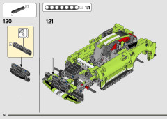 LEGO 42138 instructions page 76 – build guide
