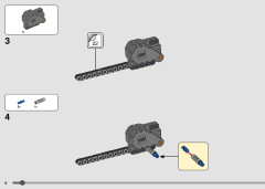 LEGO 42138 instructions page 8 – build guide