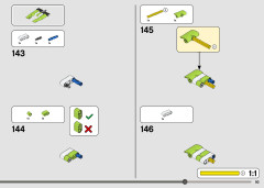 LEGO 42138 instructions page 93 – build guide