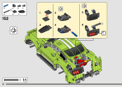 LEGO 42138 instructions page 96 – build guide