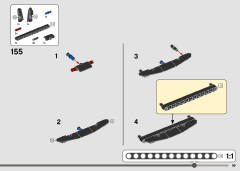 LEGO 42138 instructions page 99 – build guide