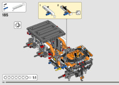 LEGO 42139 instructions page 122 – build guide