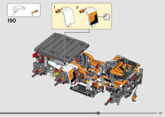 LEGO 42139 instructions page 127 – build guide