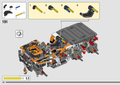 LEGO 42139 instructions page 128 – build guide