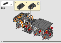 LEGO 42139 instructions page 134 – build guide