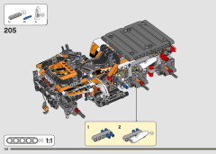 LEGO 42139 instructions page 136 – build guide