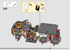 LEGO 42139 instructions page 137 – build guide