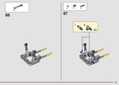 LEGO 42139 instructions page 43 – build guide