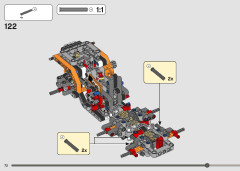 LEGO 42139 instructions page 72 – build guide