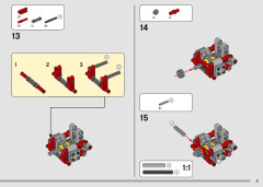 LEGO 42139 instructions page 9 – build guide