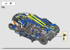 LEGO 42140 instructions page 110 – build guide