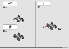 LEGO 42140 instructions page 121 – build guide