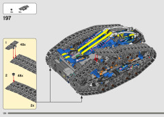 LEGO 42140 instructions page 124 – build guide
