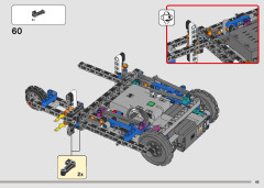 LEGO 42140 instructions page 45 – build guide
